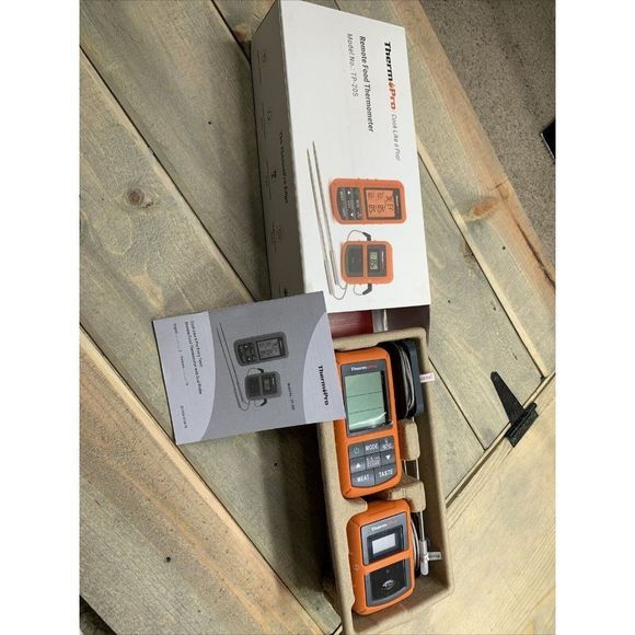 THERM Pro Remote Food Thermometer with dual probes model TP-20S Meat Temperature - Picture 6 of 6